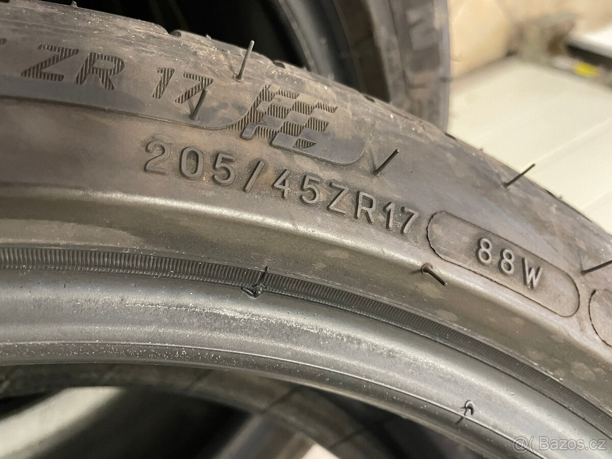 Michelin Pilot Sport 4 205/45 R17 88W 4Ks letní pneumatiky - 6