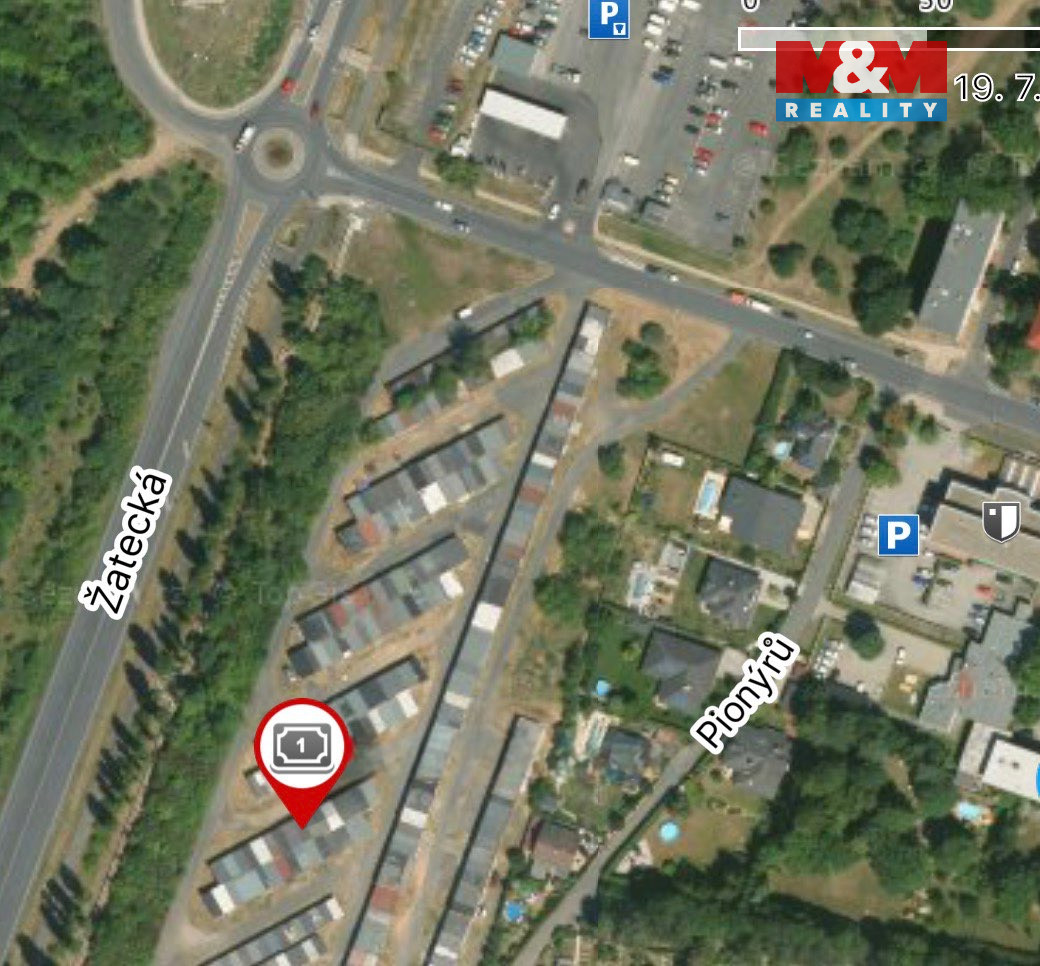 Pronájem garáže, 20 m², Most, ul. Pionýrů - 6