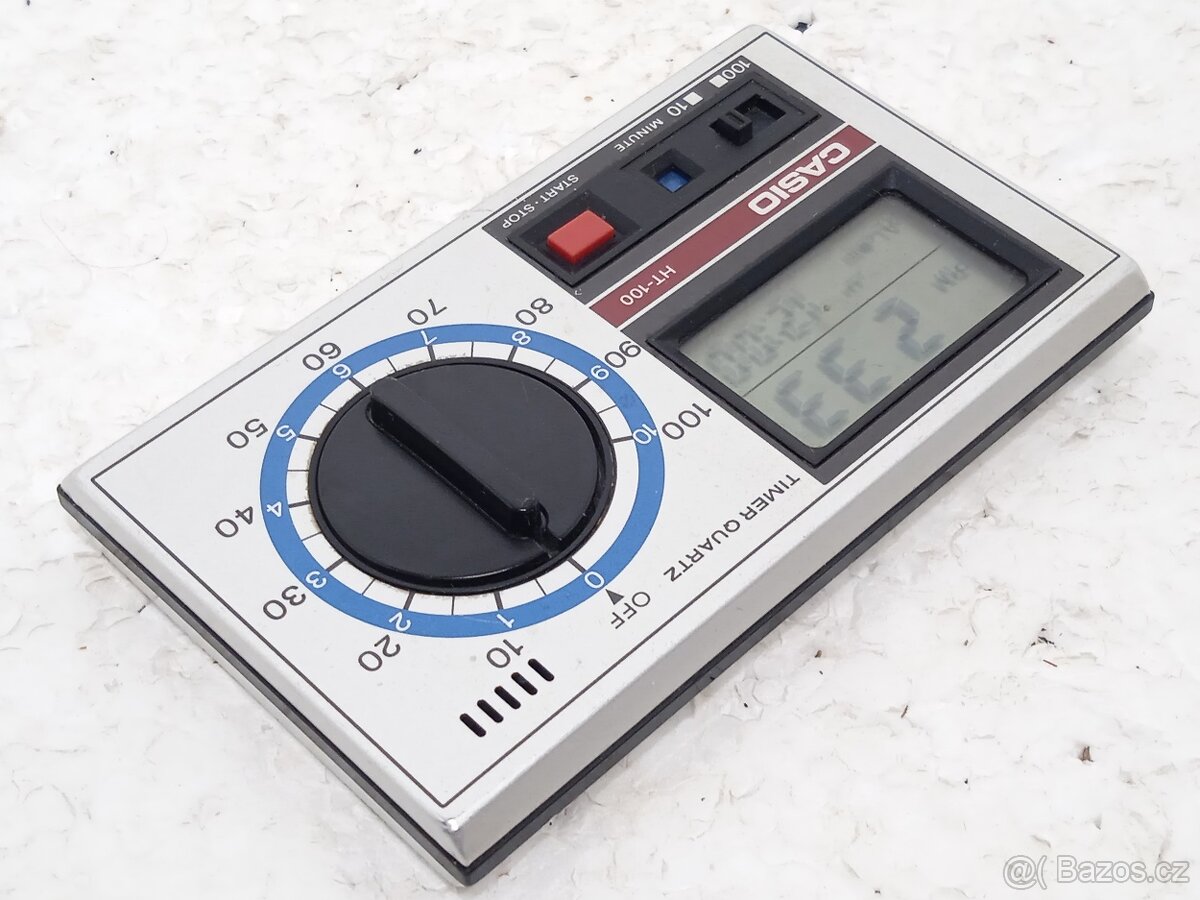 Casio HT-100 - retro kuchyňská minutka Japan - 6