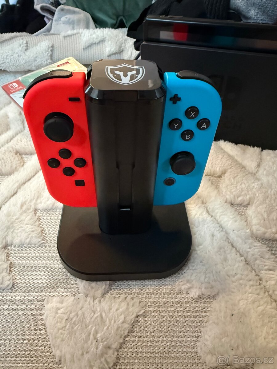 🎮 Nintendo Switch + 5 her – kompletní balení - 6