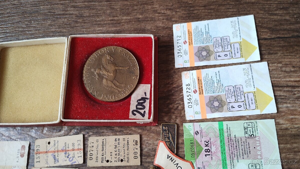 Plaketa, bankovky atd. - 6