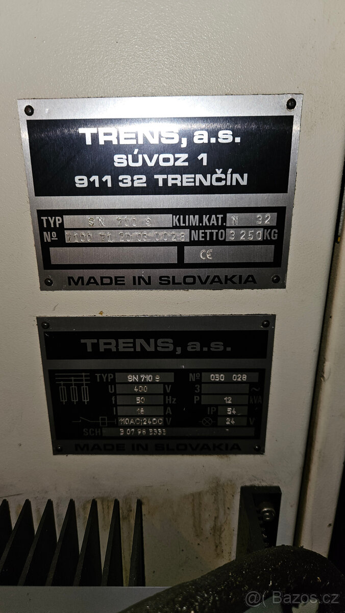 SOUSTRUH HROTOVÝ SN 710 S/2000 - 6