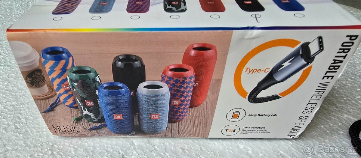 Bluetooth reproduktor nový - 6