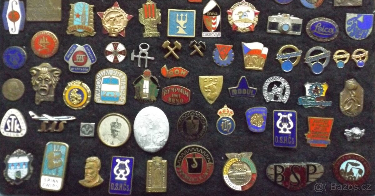 odznaky - různé druhy - 6