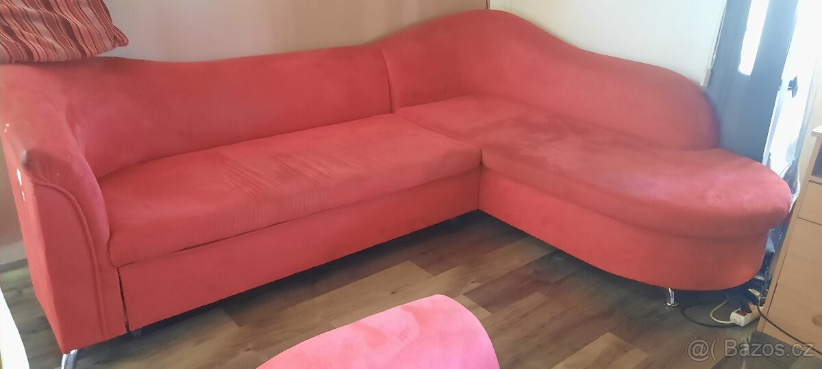 Rohová sedačka+křeslo - 6