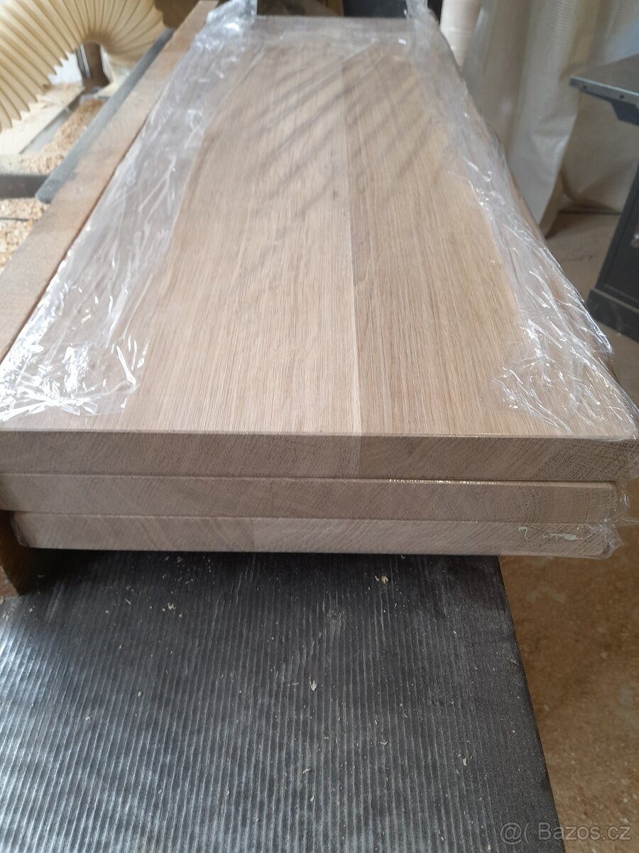 Schodnice/nášlapy - dub 27/40mm - 6