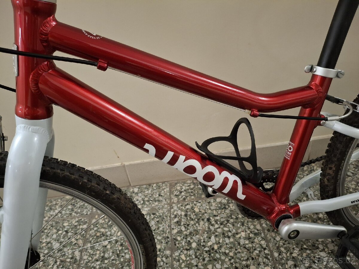 Dětské kolo WOOM 4 20" výroční červená metalíza - 6