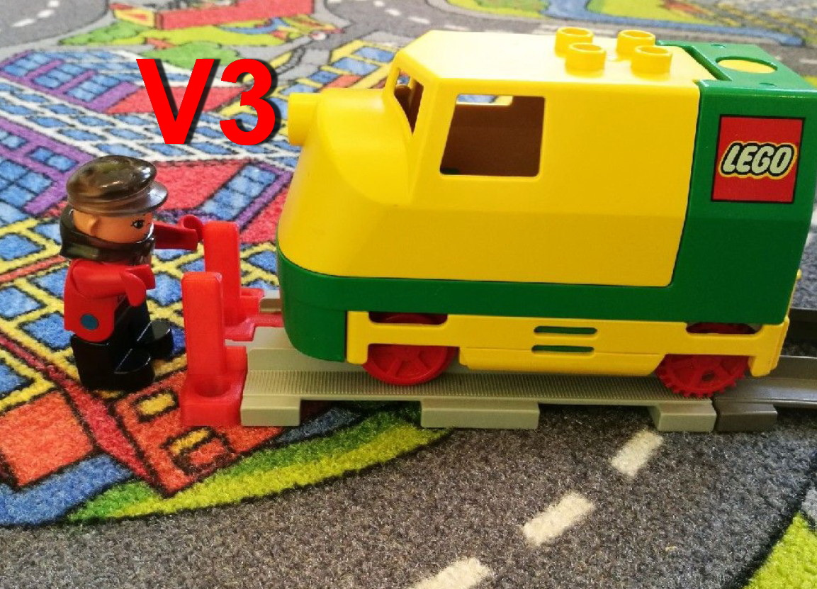 Duplo vlak, kolej - zarážedlo, různé druhy - 6