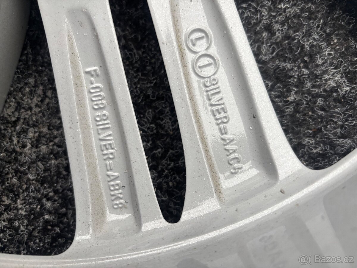 Orig. alu kola Opel 4x100 R17 - 6