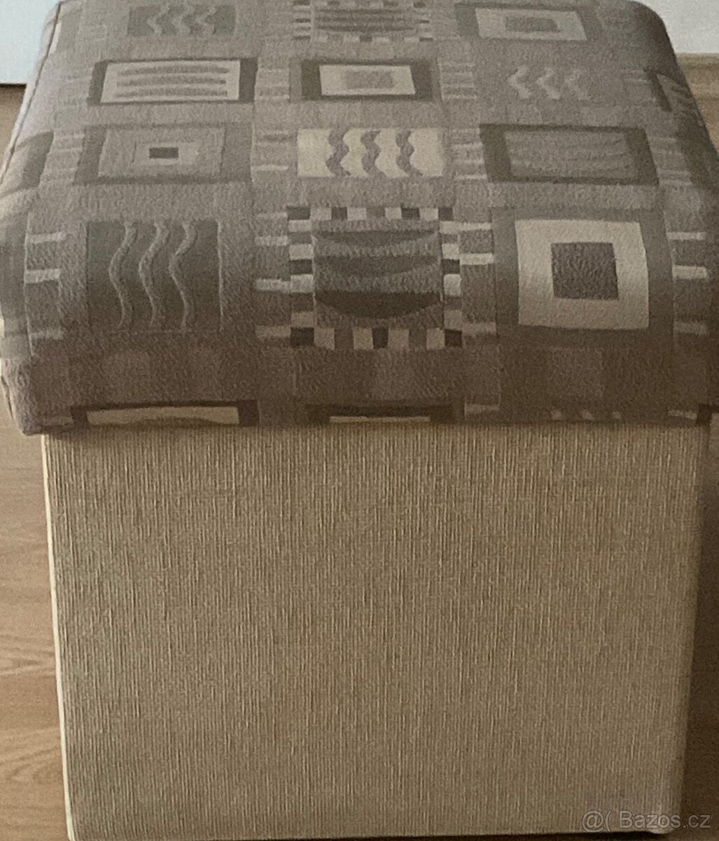 Sedačka,křeslo,taburet - 6