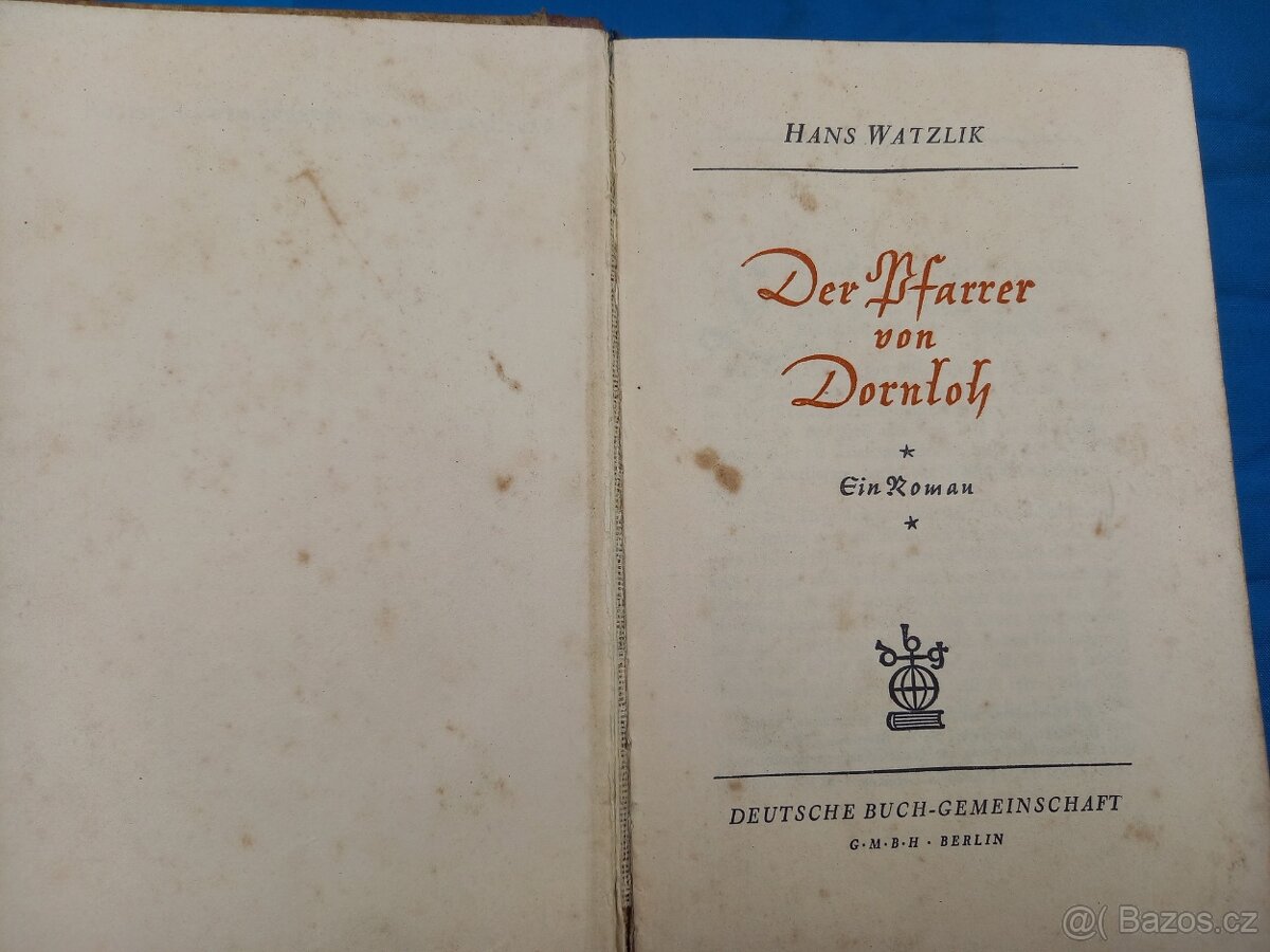 Předválečné knihy NĚMČINA - 6