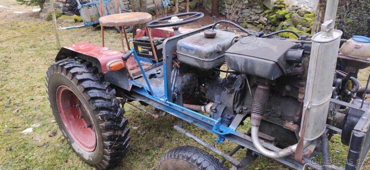 Traktor, malotraktor domácí výroby - 6