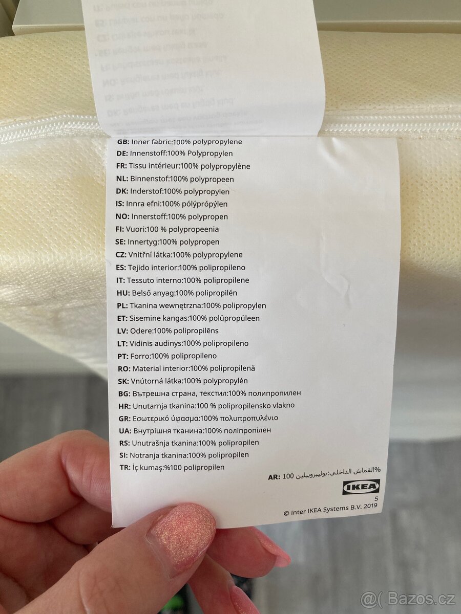 Matrace do dětské postýlky SKÖNAST IKEA - 6