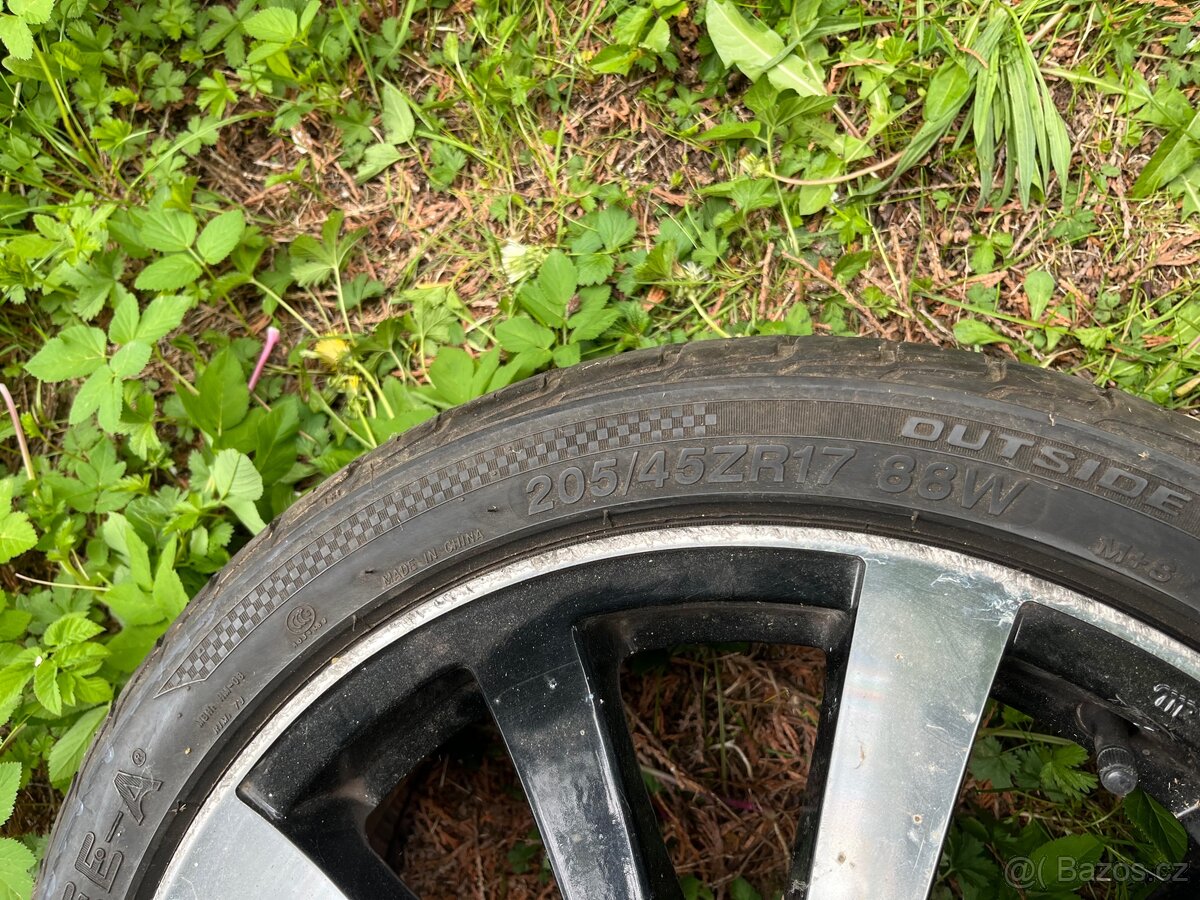 Alu kola 4x100 R17 - 205/45/17 - 6