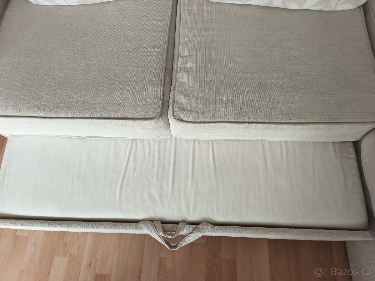 Gauč pohovka rozkládací 3 místa s úložným prostorem - 6