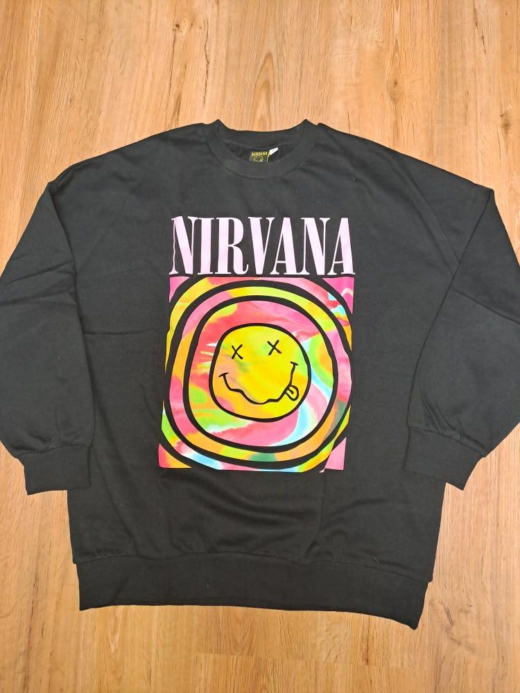 Černá mikina C&A vel. M - 6