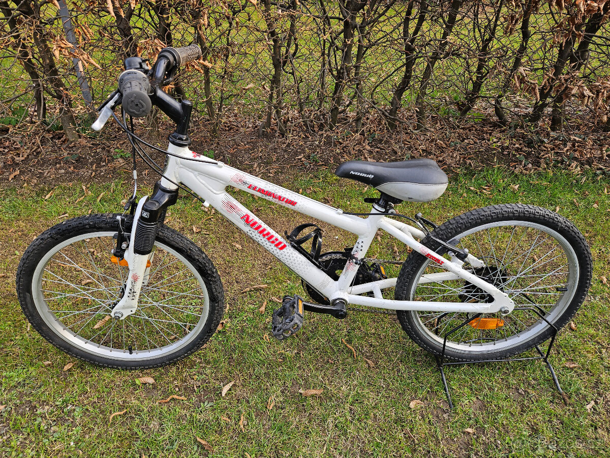Rychlejší 20" dětské horské hliníkové kolo NORCO, rám 11" - 6