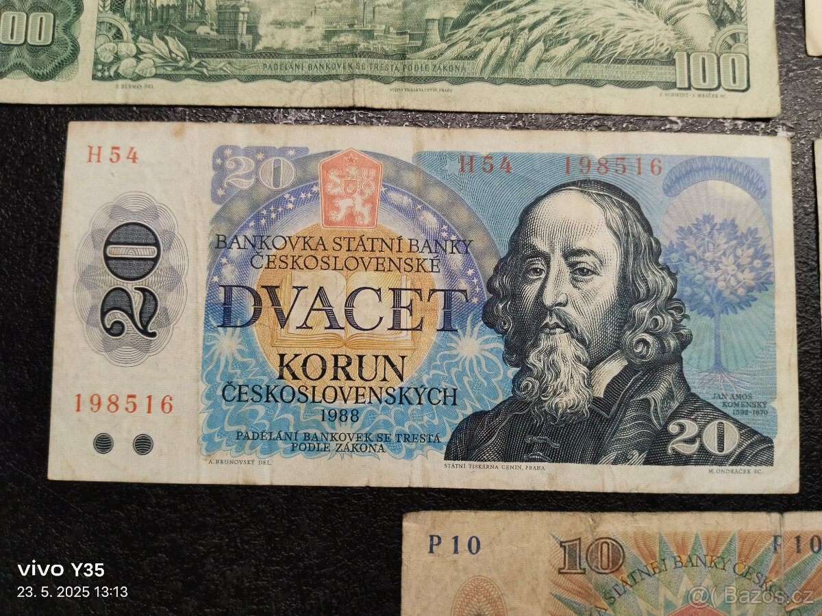 Bankovky Československo 1961 - 1988 - 6