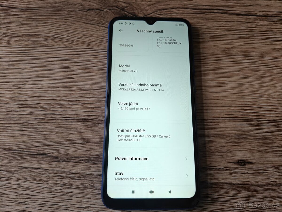 Xiaomi Redmi 9AT modrá- 6.53\"IPS/ 32GB/2,5GB/ Octa core - 6
