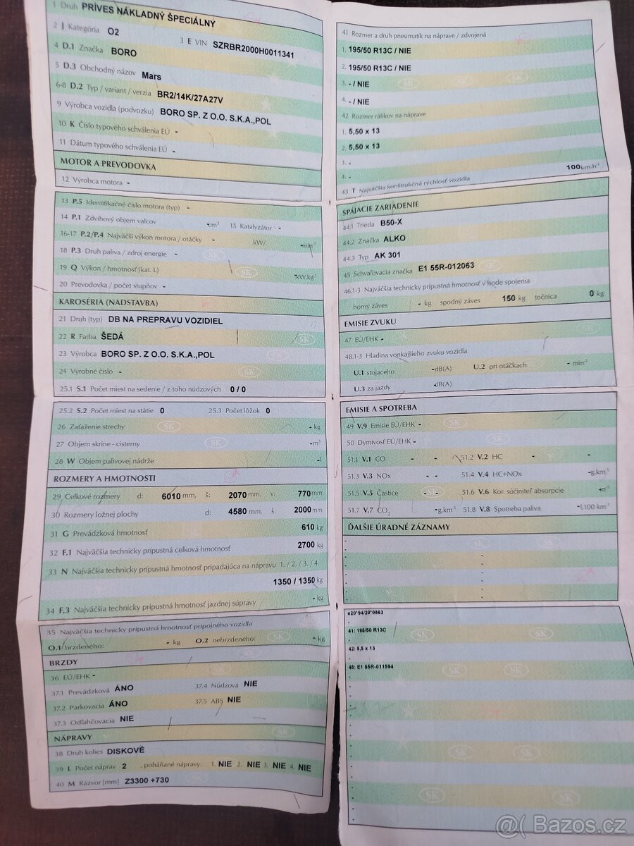 Vozík na prepravu vozidiel - 6