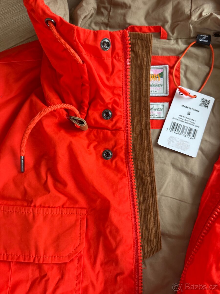 Superdry parka, panská, vel. M, na postavu L, NOVÁ - 6