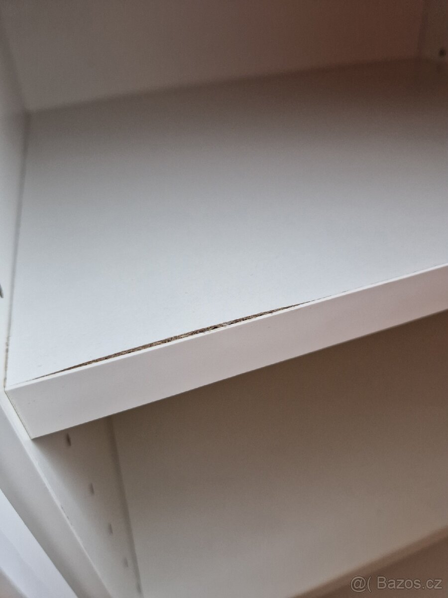 Komoda/botník, bílý lesk, 120 x 103 x 35 cm (š/v/h) - 6