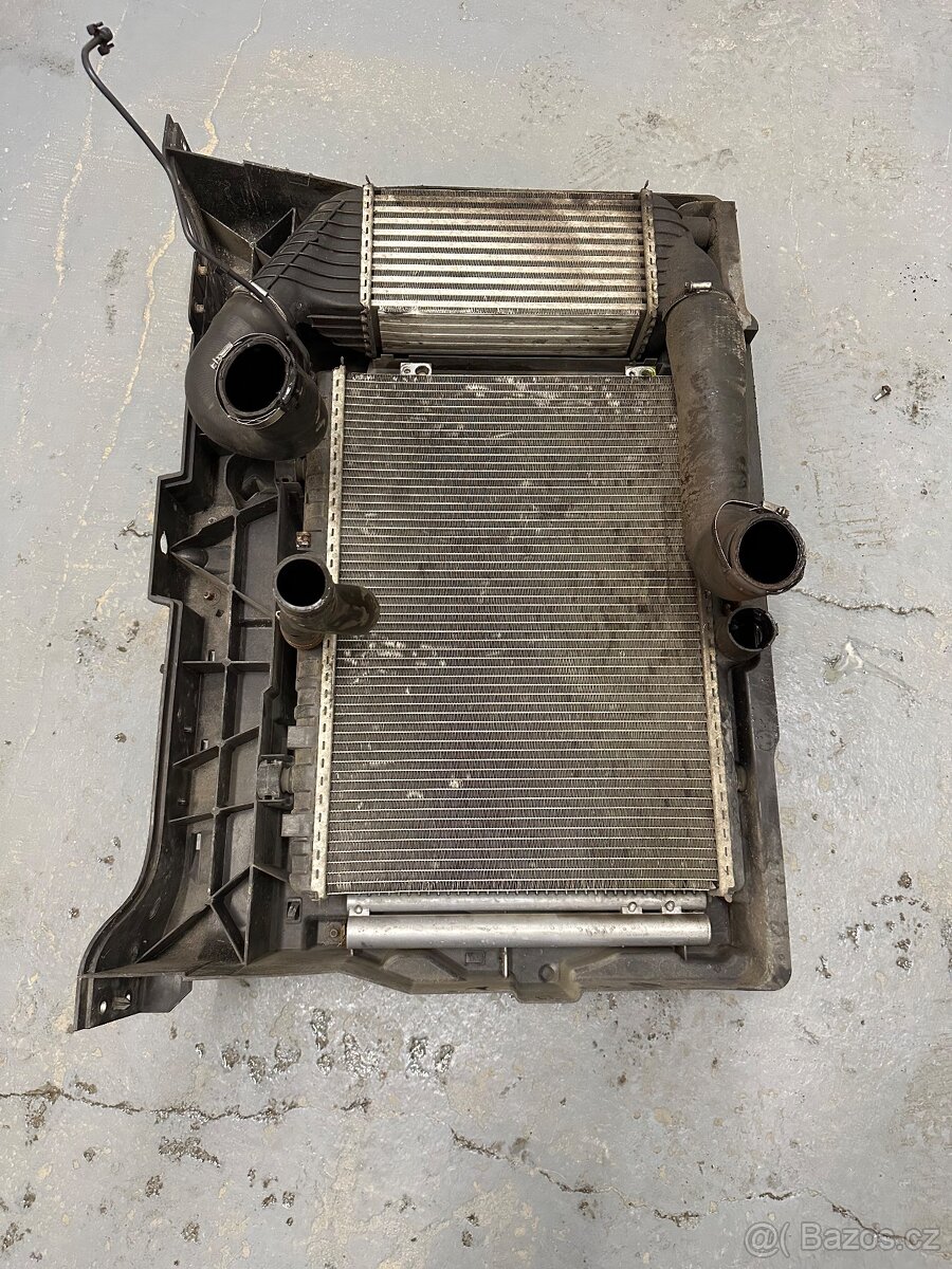 Fiat Scudo přední část kapota blatníky chladiče - 6