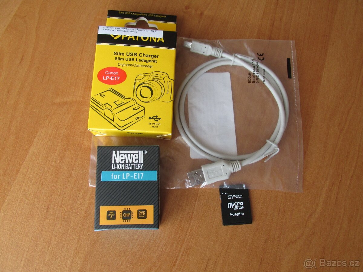 Canon 750D + Canon EF-S 18-55 mm IS STM f/3,5-5,6 - 6