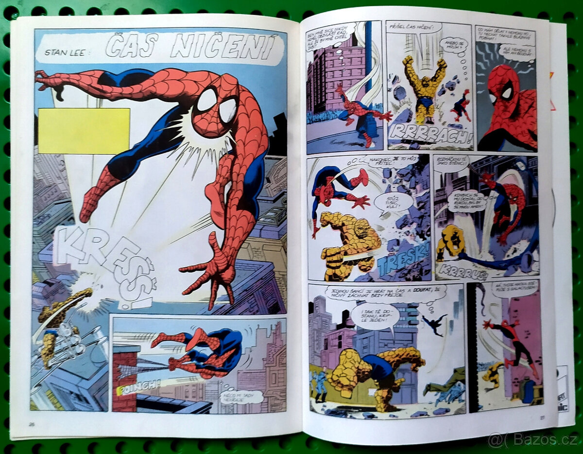 Komiks SPIDERMAN č. 3/1991 Semic velmi PĚKNÝ STAV sběrateli - 6