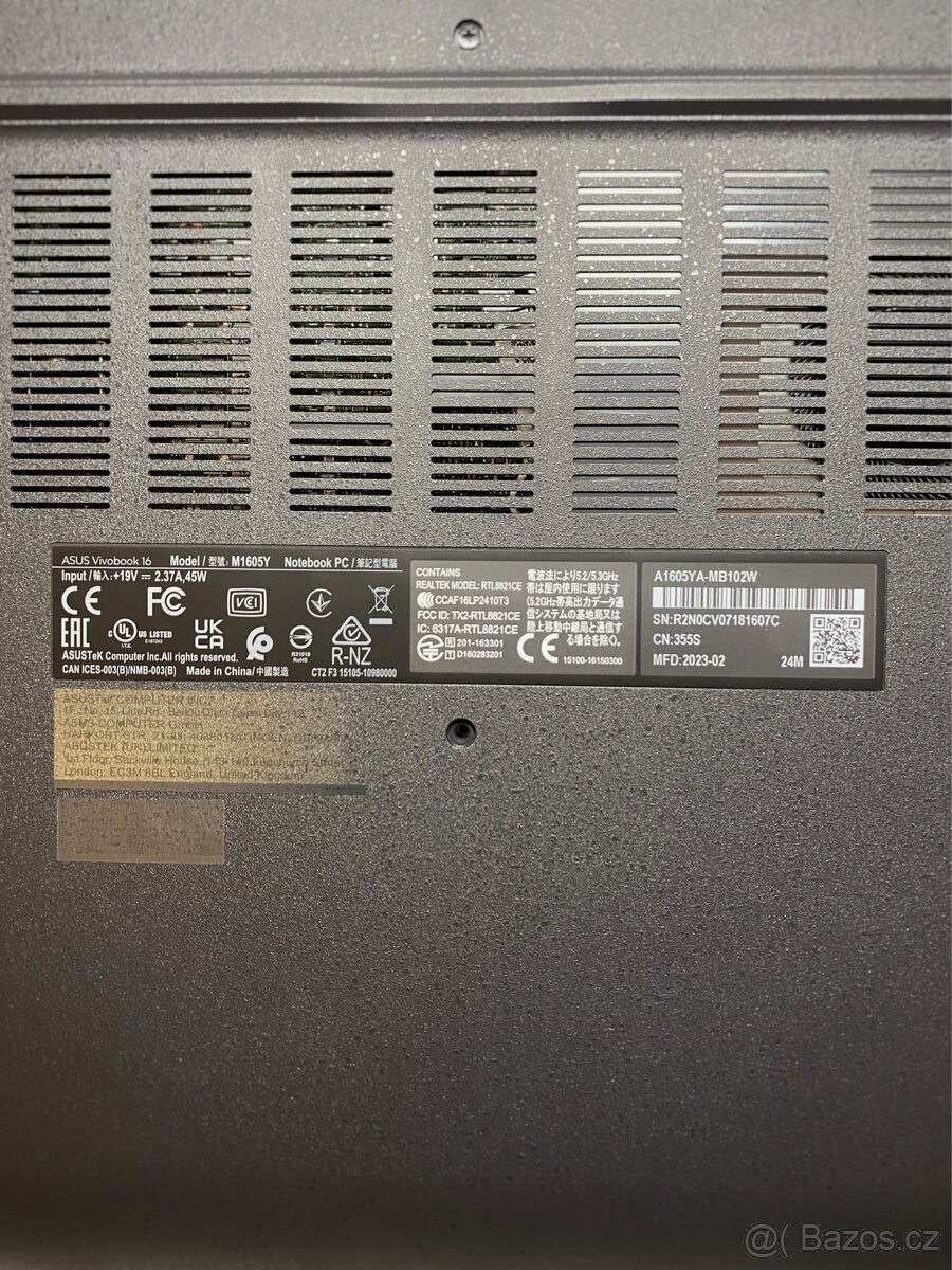 Prodám notebook ASUS Vivobook - 6