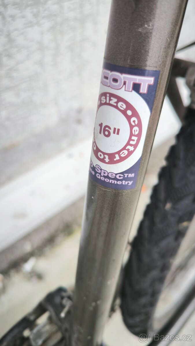 Retro kolo Scott Peak 1990 , rám 16" k mírné renovaci - 6