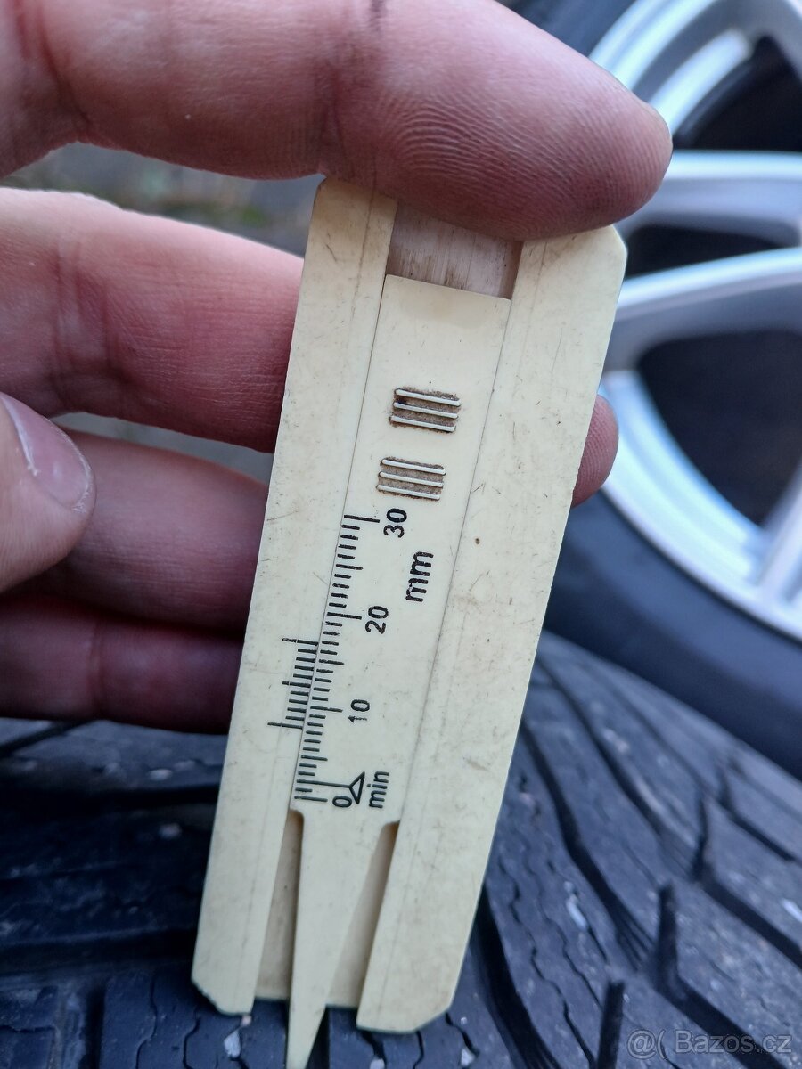 Plechová kola,sada,5x112,ET48,CONTI,205/55 R16,2x8,5/2x7,5mm - 6