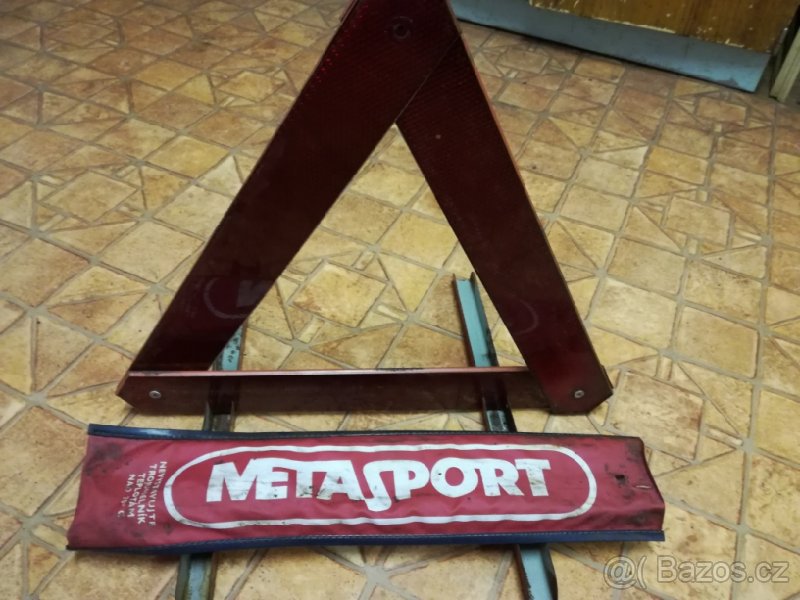 Výstražný trojúhelník retro - 6