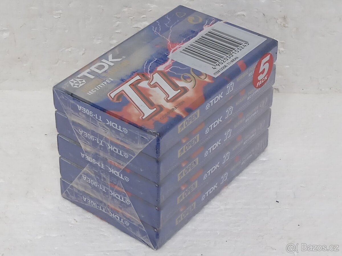 5x TDK T1 90 T1-90EA Retro Audiokazeta - 6