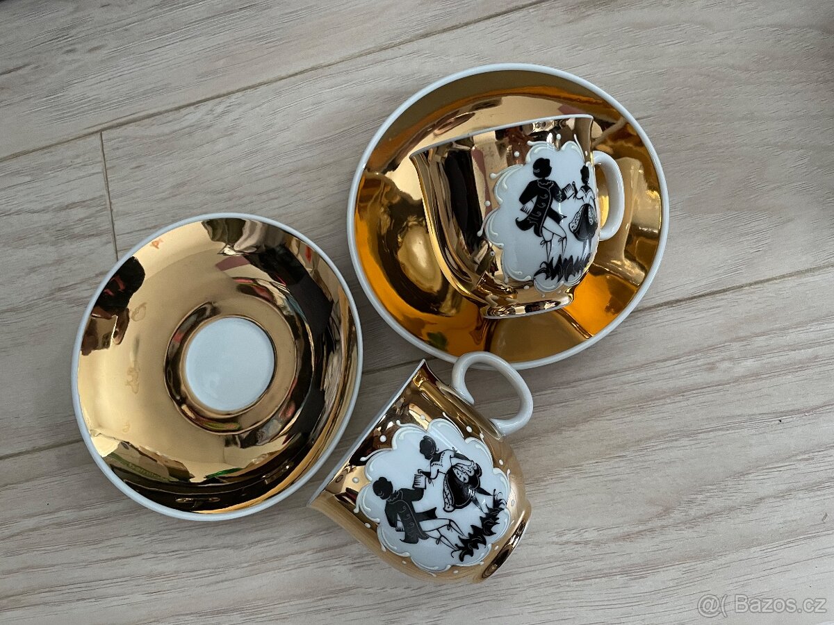 Přátelská retro kávová sada - 6