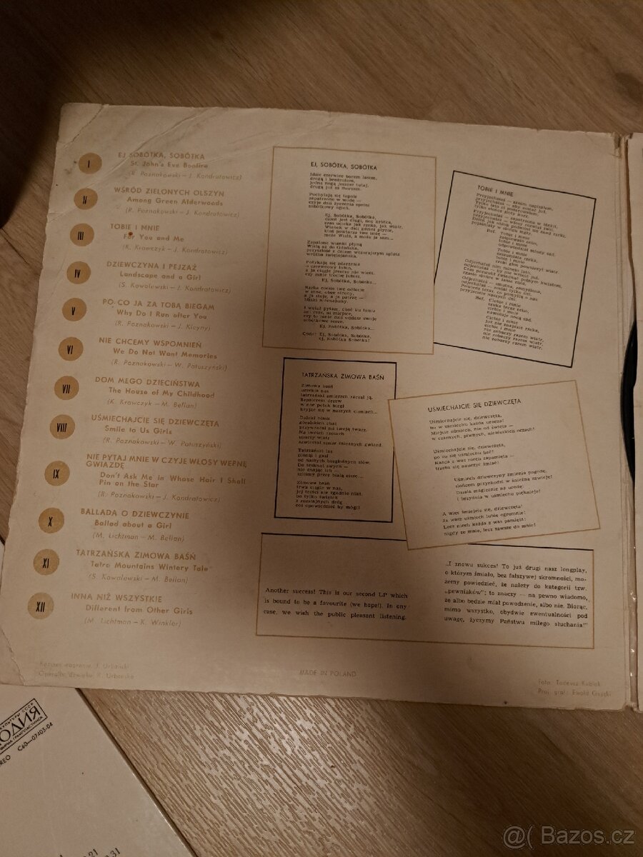 LP Desky evropská hudba - 6