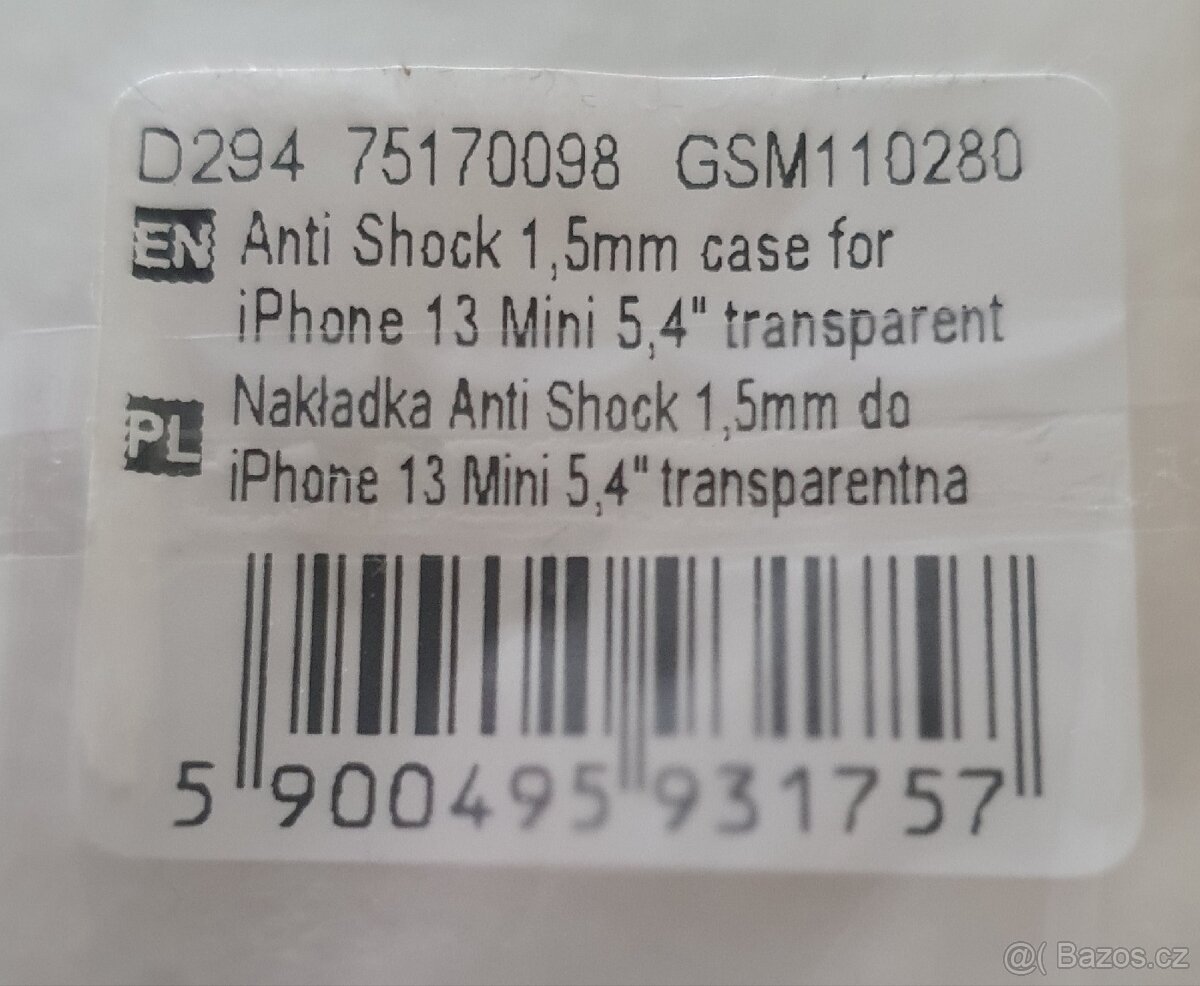 kryt iPhone 13 min, Magnetic Silicone Clear Case - 6