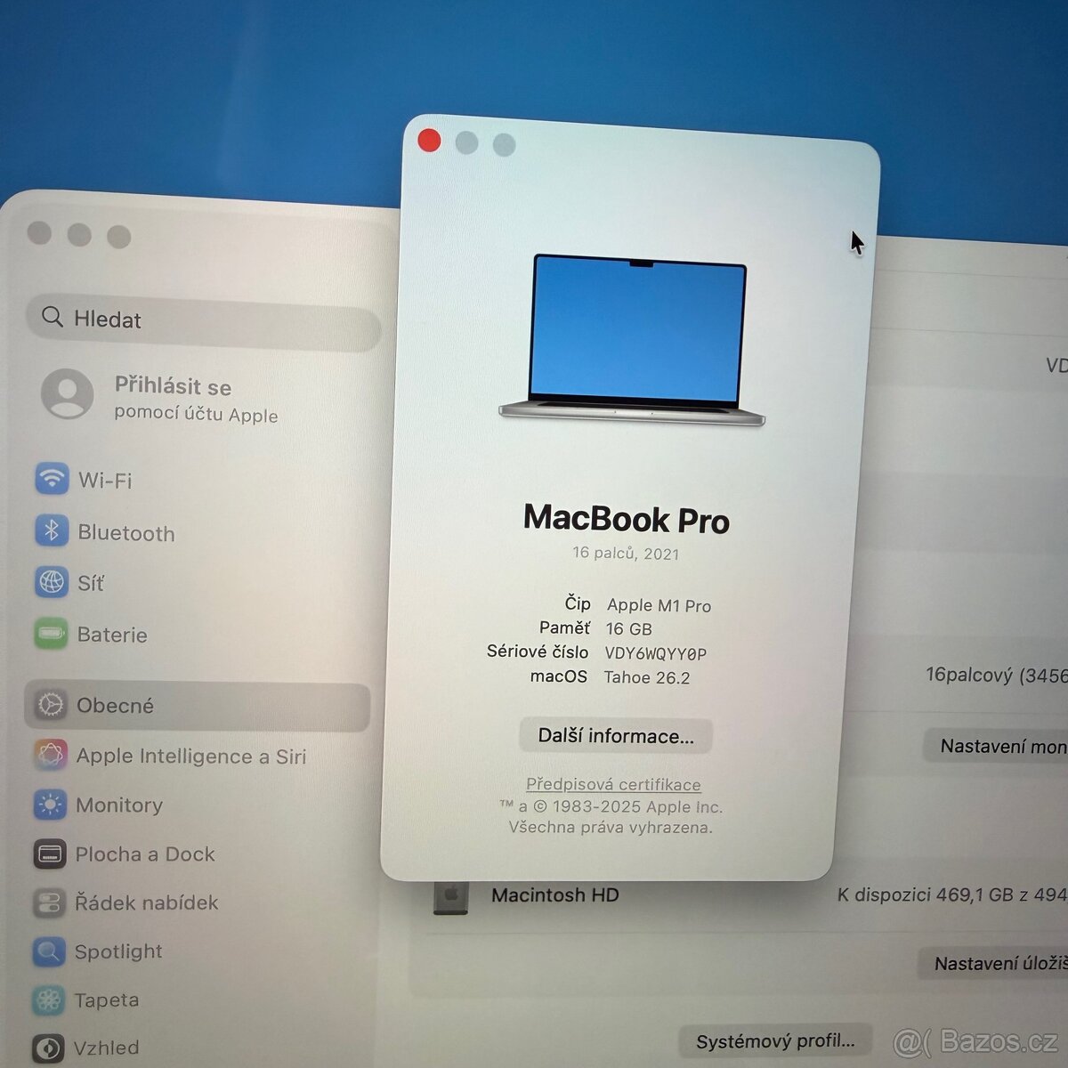 MacBook Pro M1 (12 měsíců záruka) - 6