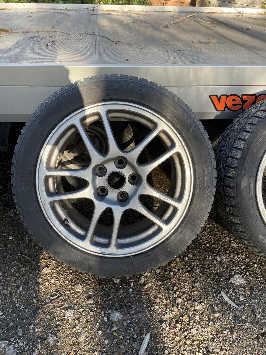 Enkei alu kola zimní pneu 235/45 R17 - 6