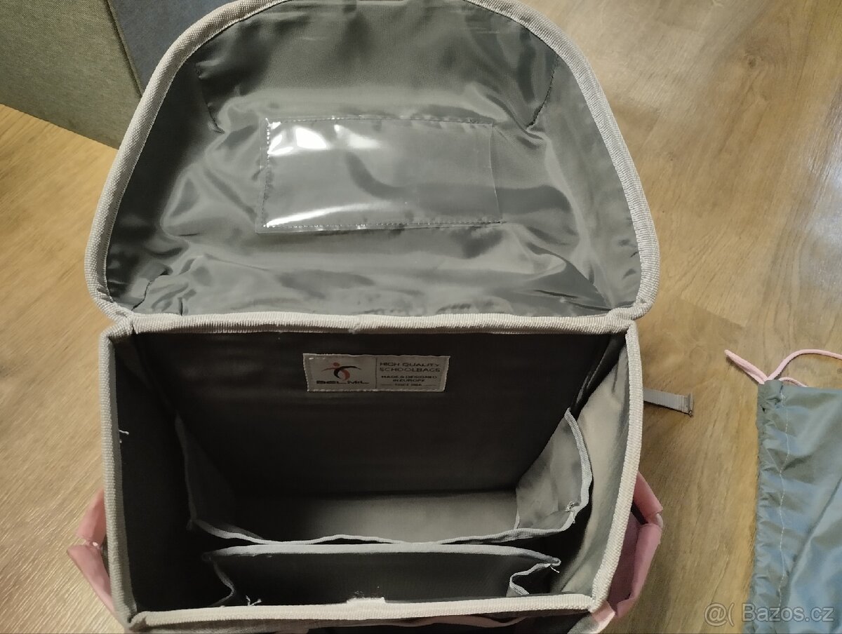 Aktovka +pytlík na přezůvky nebo tělocvik - 6