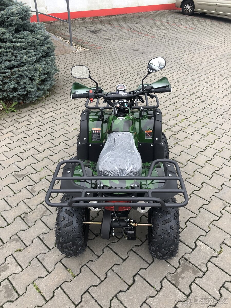 Dětská čtyřkolka Toronto 125cc 1G7 zelený maskáč - 6