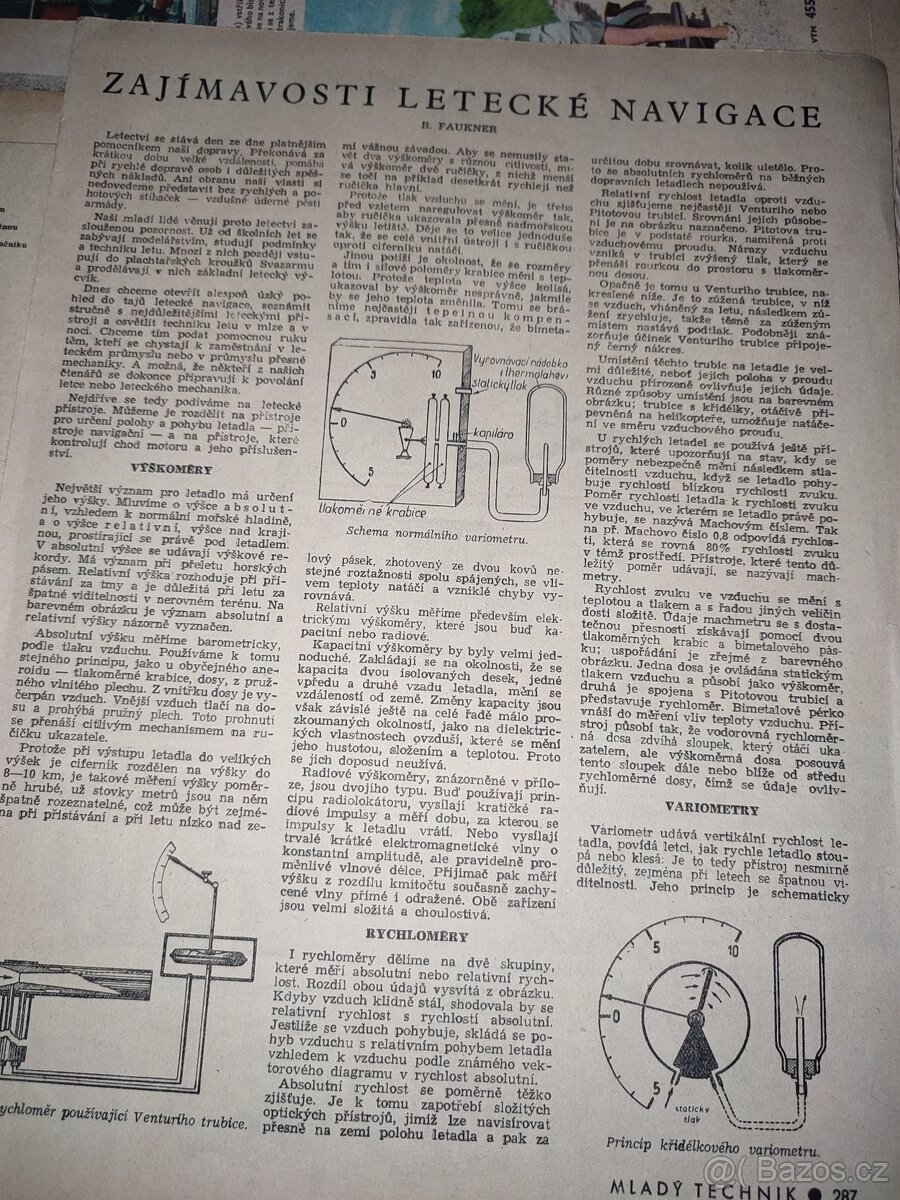 Letecká navigace, čmelák letadlo, Zlín a dalši čsr letadla - 6