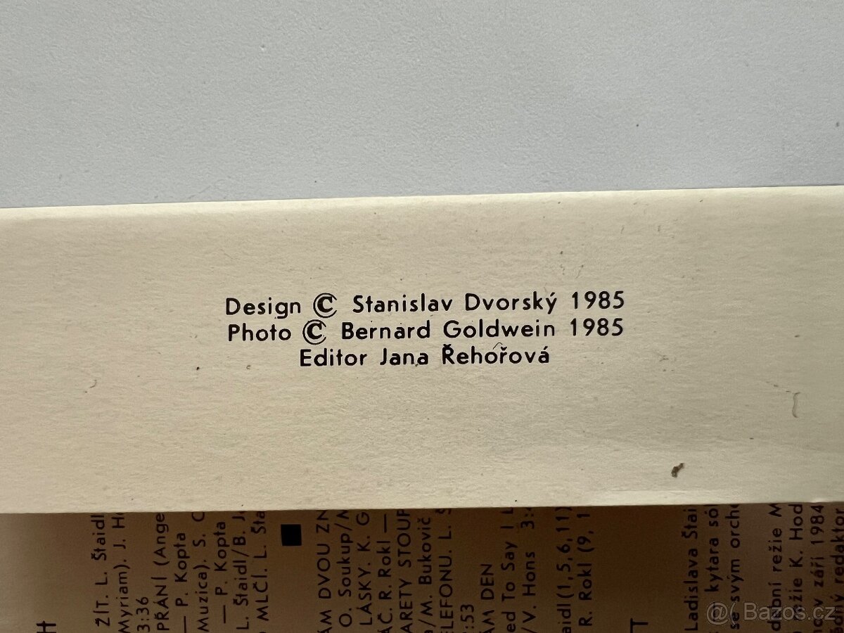 Karel Gott - Muzika 1985 Supraphon - 6