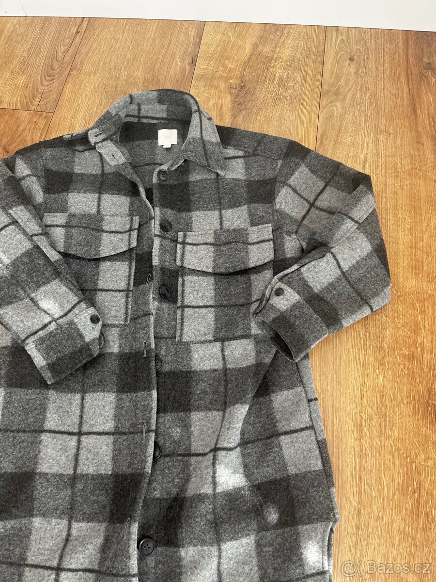 Košilová bunda H&M - 6