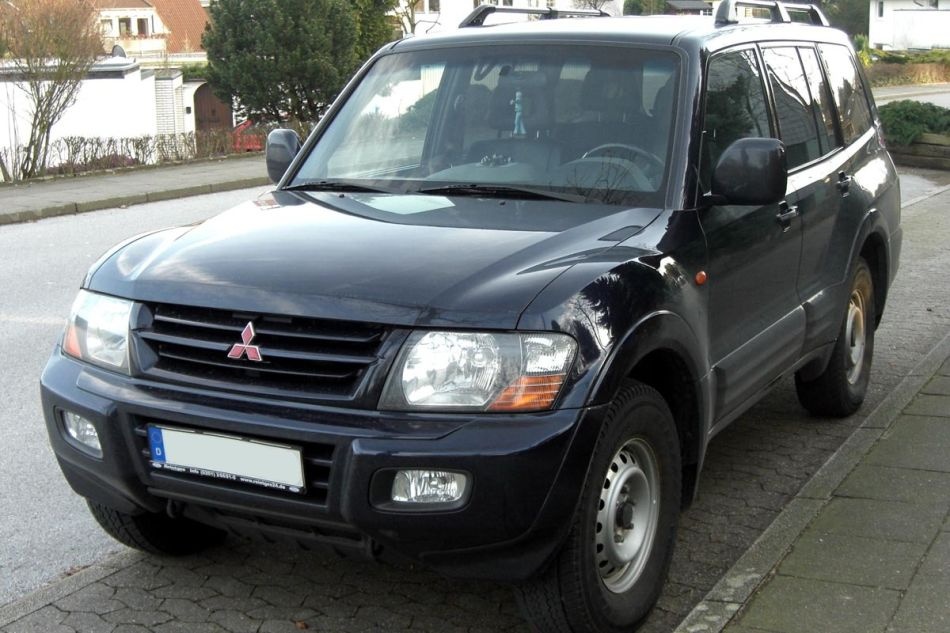 Mitsubishi Pajero přední madla nastupování - 6