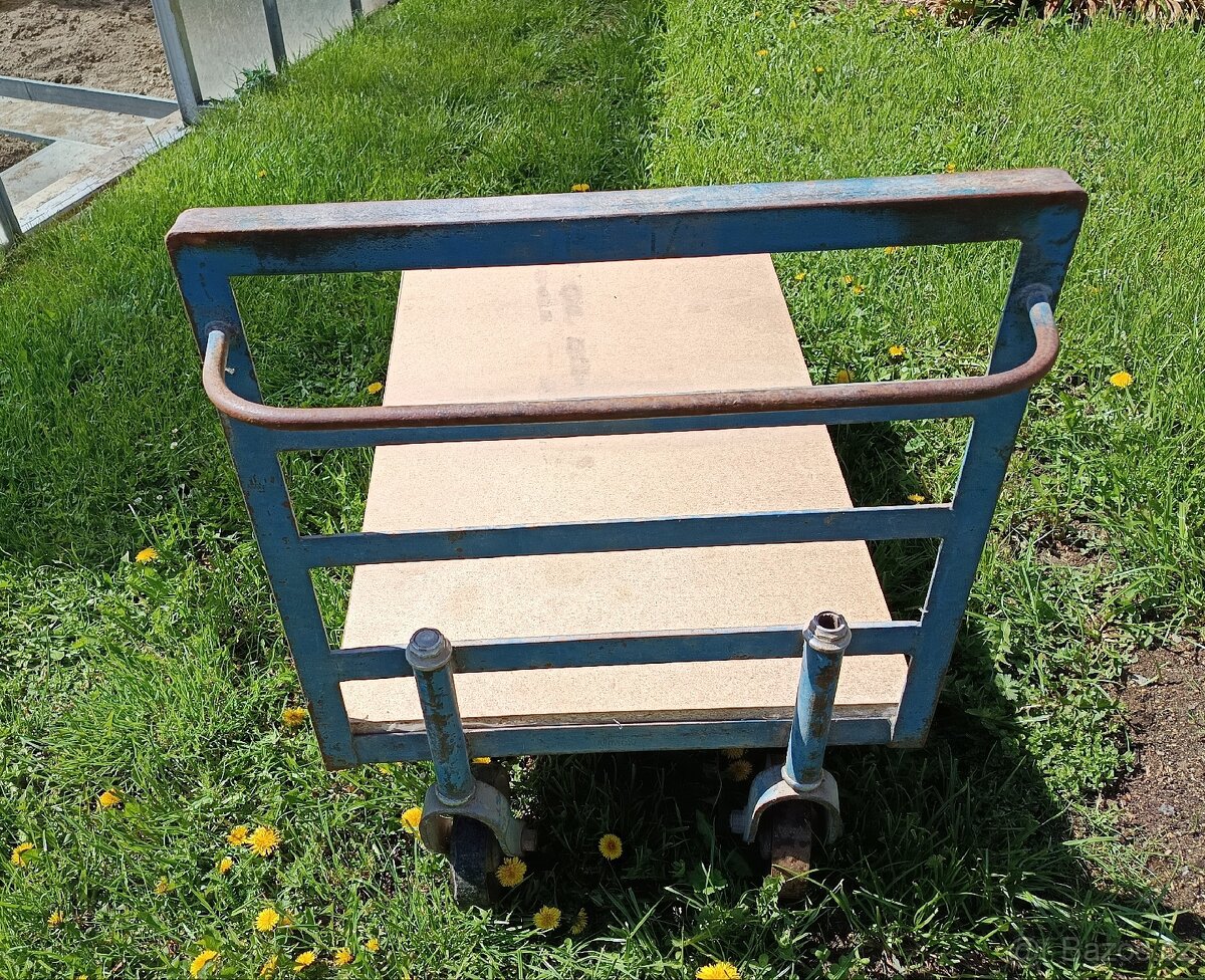 Prodám dílenský vozík na přepravu materiálu , - 6