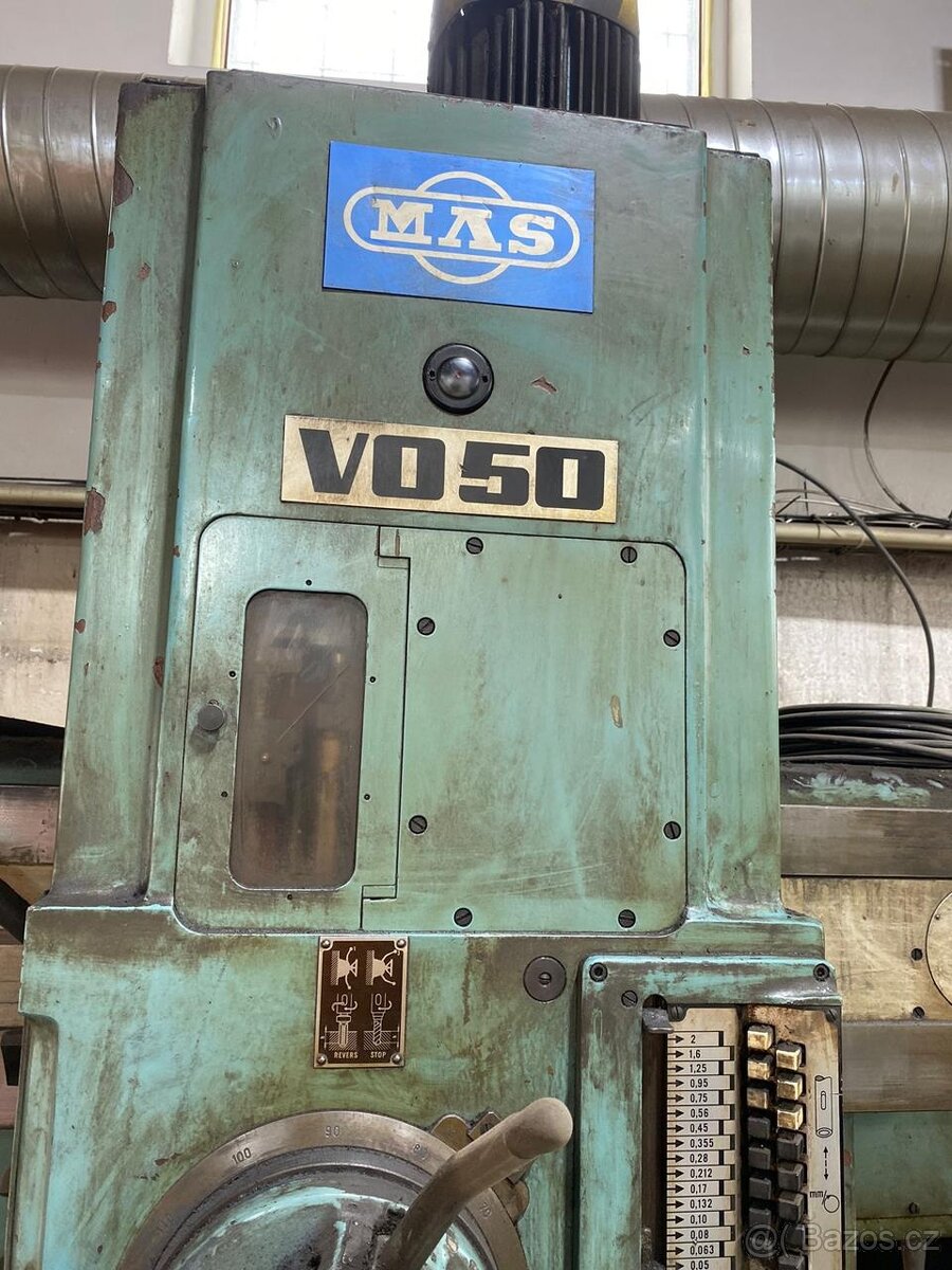 Radiální vrtačka MAS VO 50/1250 (7667) - 6