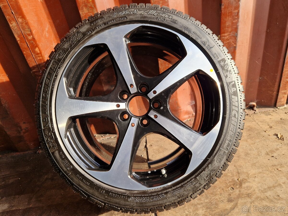 5x112 r18 kola mercedes C alu disky zimni 245 40 18 W205 - 6