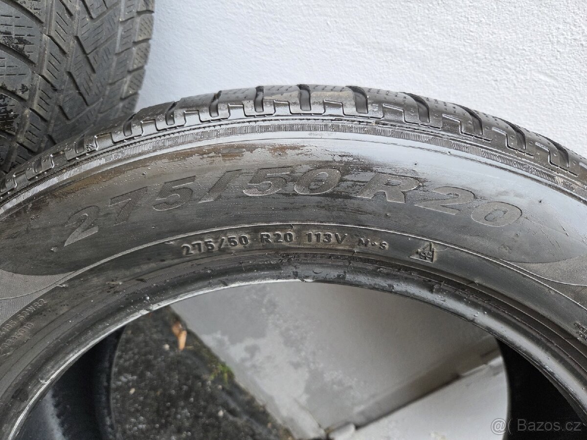 ZIMNÍ SADA PNEU PIRELLI SCORPION WINTER 275/50R20 M+S - 6