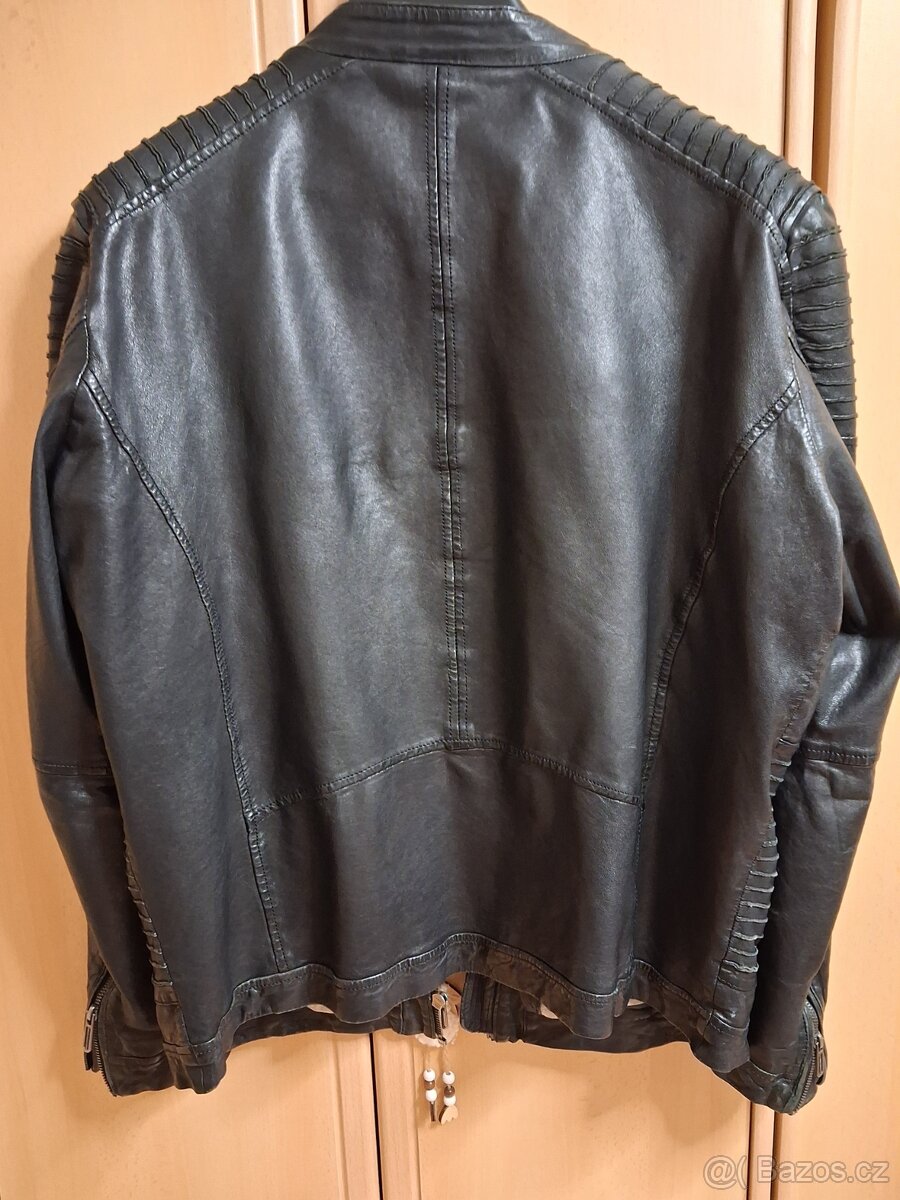 Pánská kožená bunda - 6